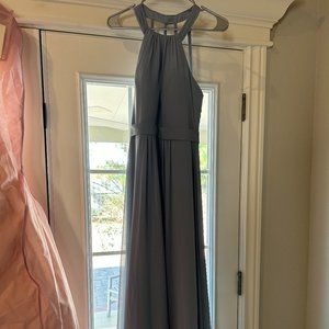 Light blue bridesmaid dress